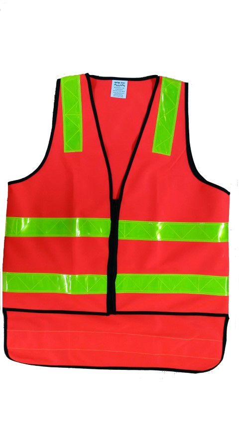 MAXISAFE SAFETY VEST HI-VIS VIC ROADS STYLE 4XL 